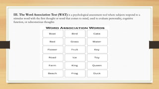 Psychological Assessment and Tests...ppt