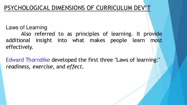 Role Of Psychology In Curriculum Development Ppt – BFEENA