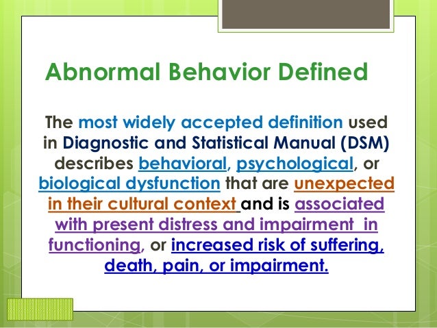 psychological disorders definition