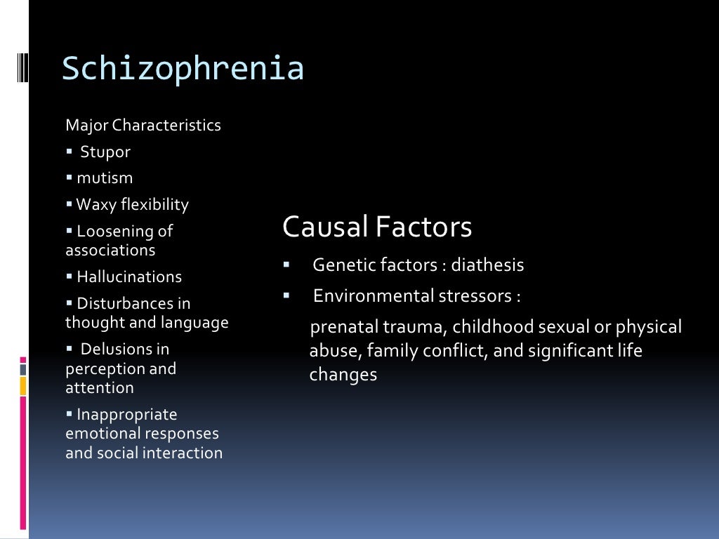 Psychological disorders assignment picture
