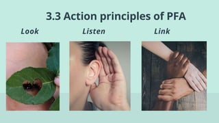 3.3 Action principles of PFA
Look Listen Link
 