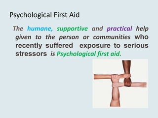 Psychological first aid_ final | PPTX