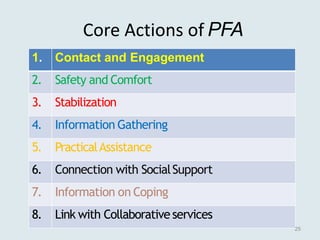 Psychological first aid_ final | PPTX | First Aid | Injuries