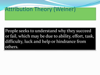 Psychological foundations of education | PPTX