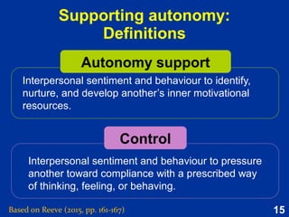 Psychological needs | ODP