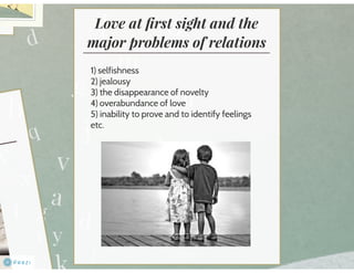 Psychological problems of love