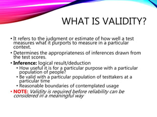 Validity PPT Validity 2 320