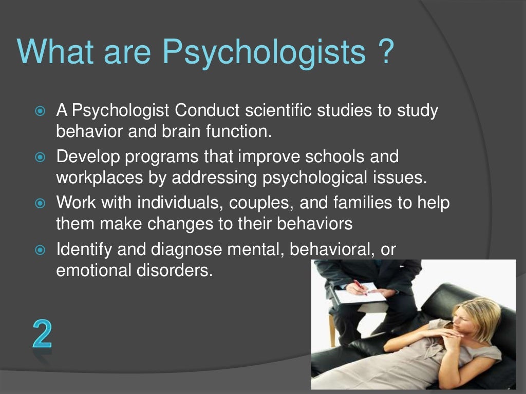 Psychologist Career