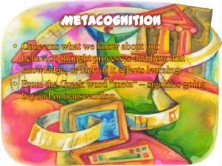 Memory and Intelligence | PPTX