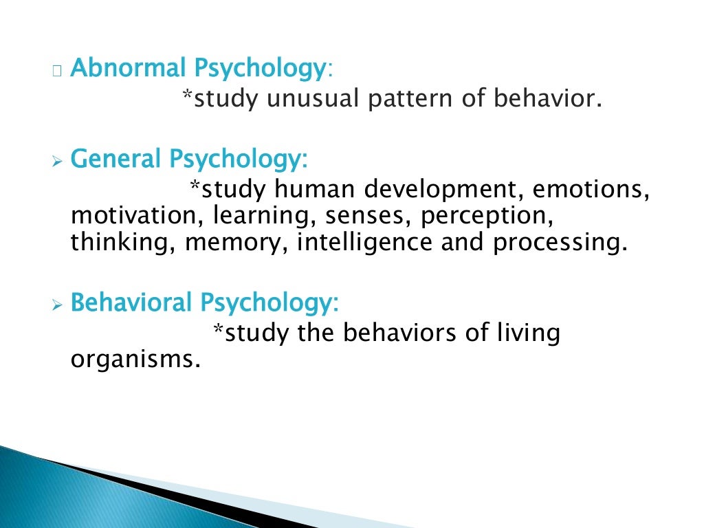 PsychologyMeaning, Scope, Branches and Methods
