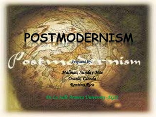 POSTMODERNISM | PPTX
