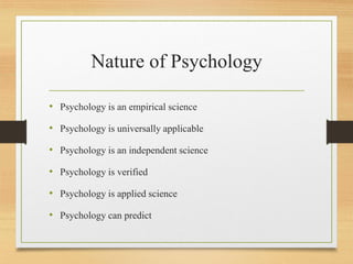 Psychology