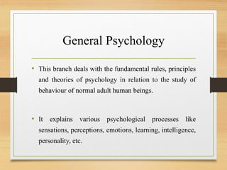 Psychology