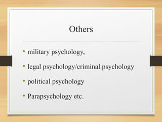 Psychology