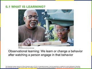 Chapter 6 Learning | PPTX