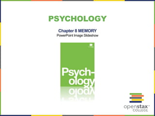 Chapter 8 MEMORY
PowerPoint Image Slideshow
PSYCHOLOGY
 