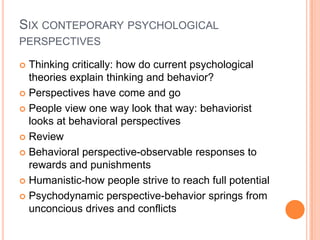 Psychology module 2 | PPTX