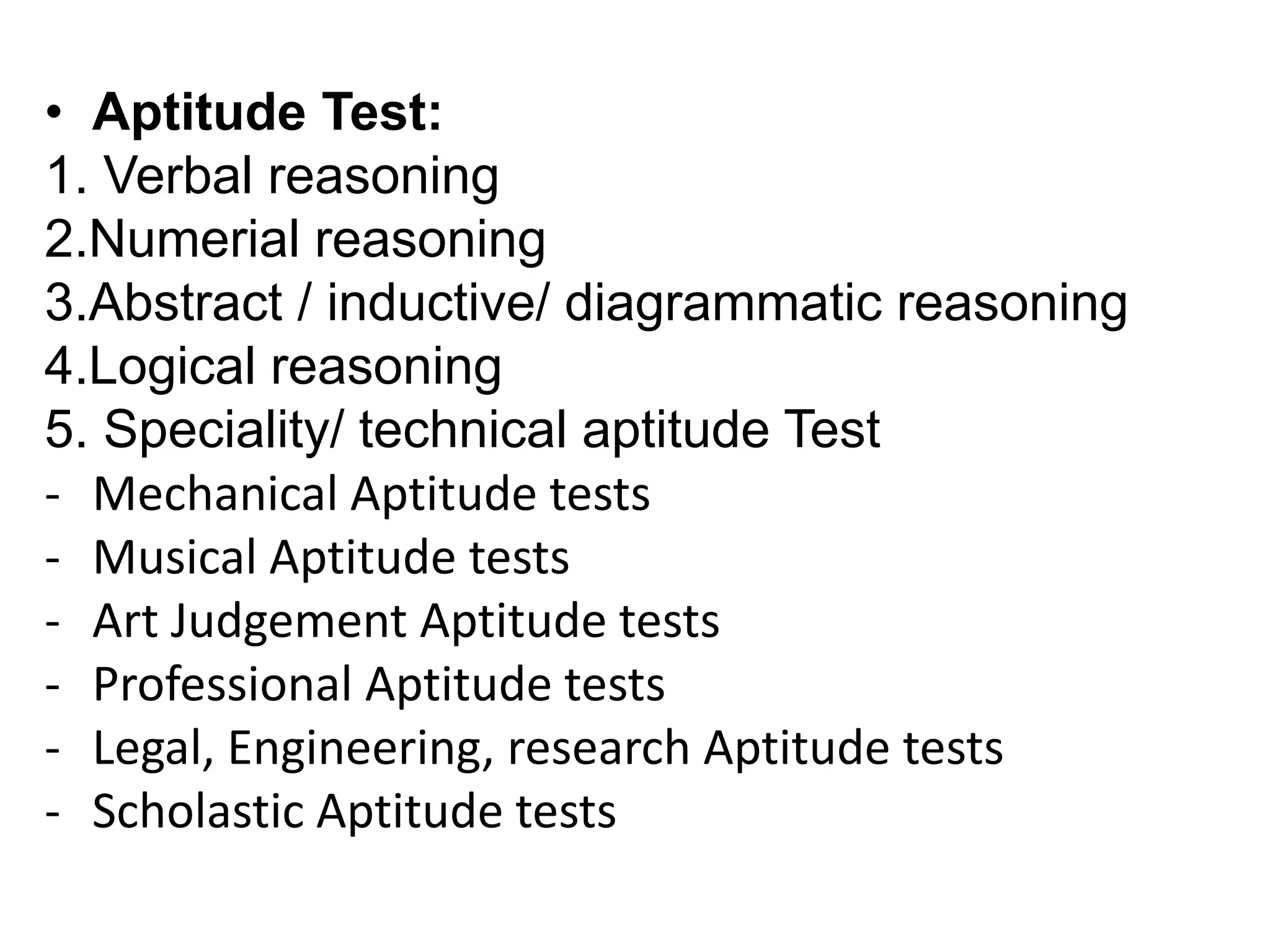 Psychology unit III Aptitude | PPTX