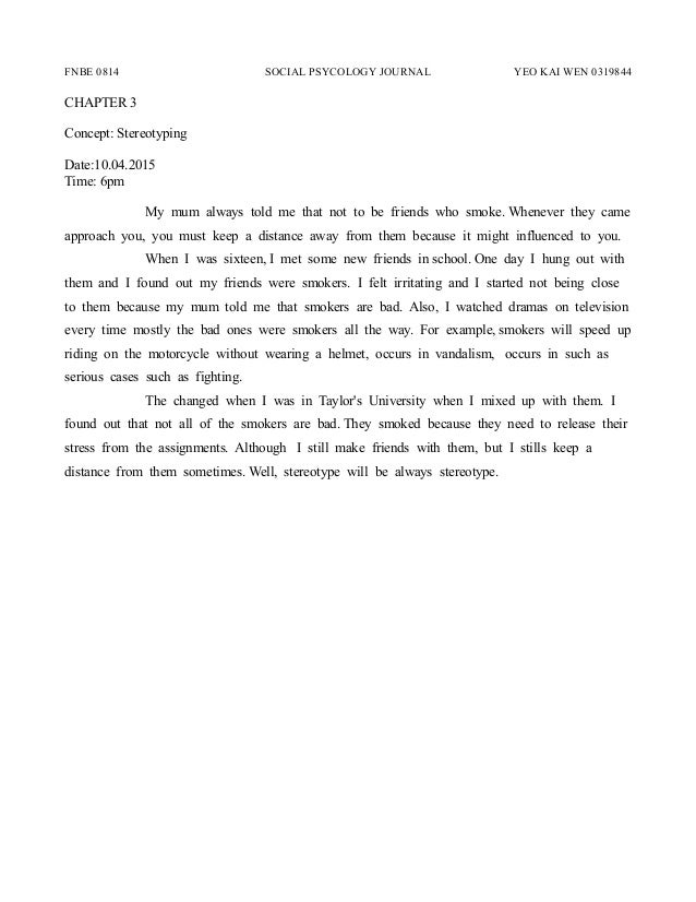 Social psychology assignment topics image