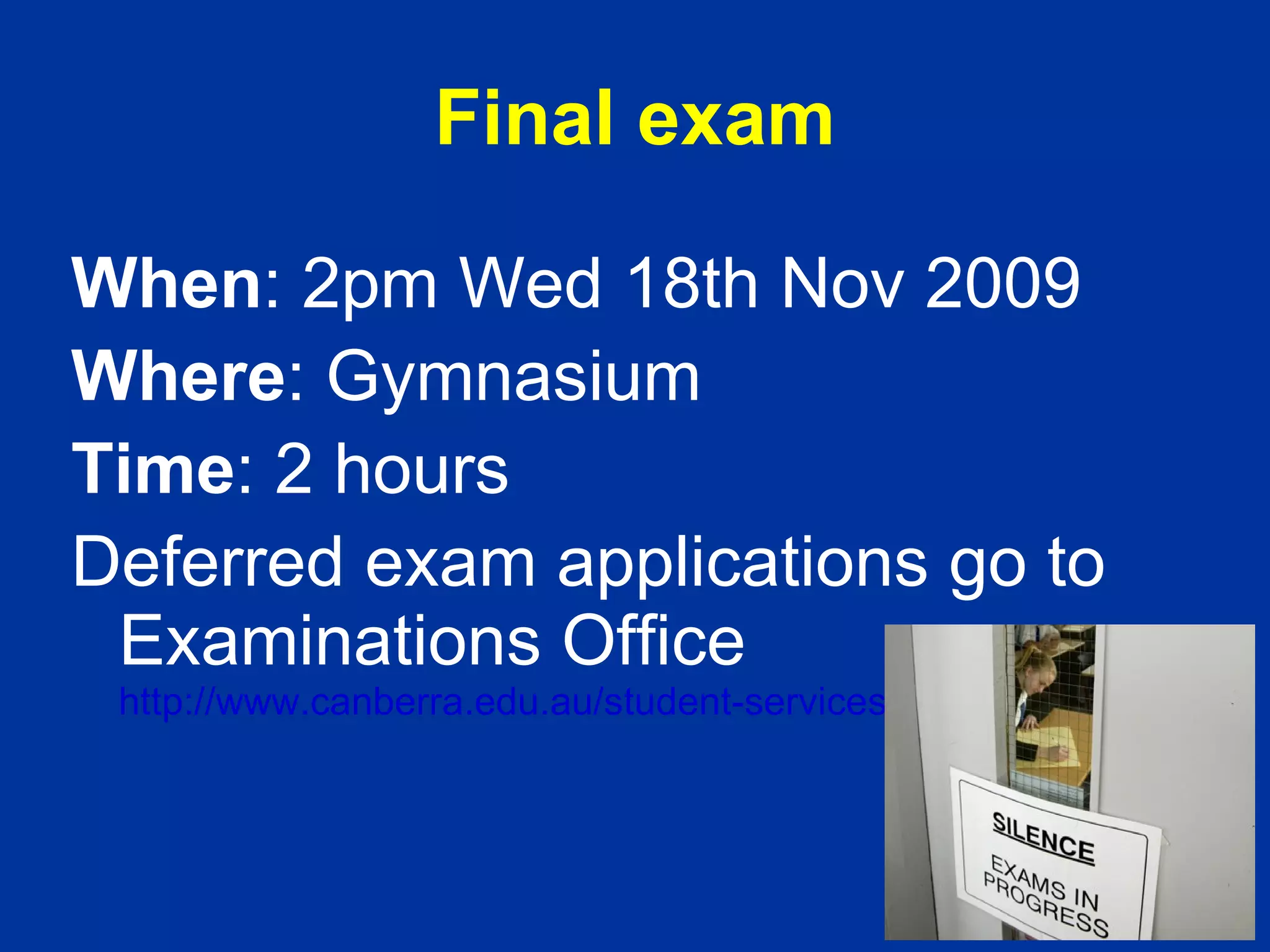 Argument (20%) Answer all parts of the question/topic  – don't just pick a couple of convenient examples or aspects  