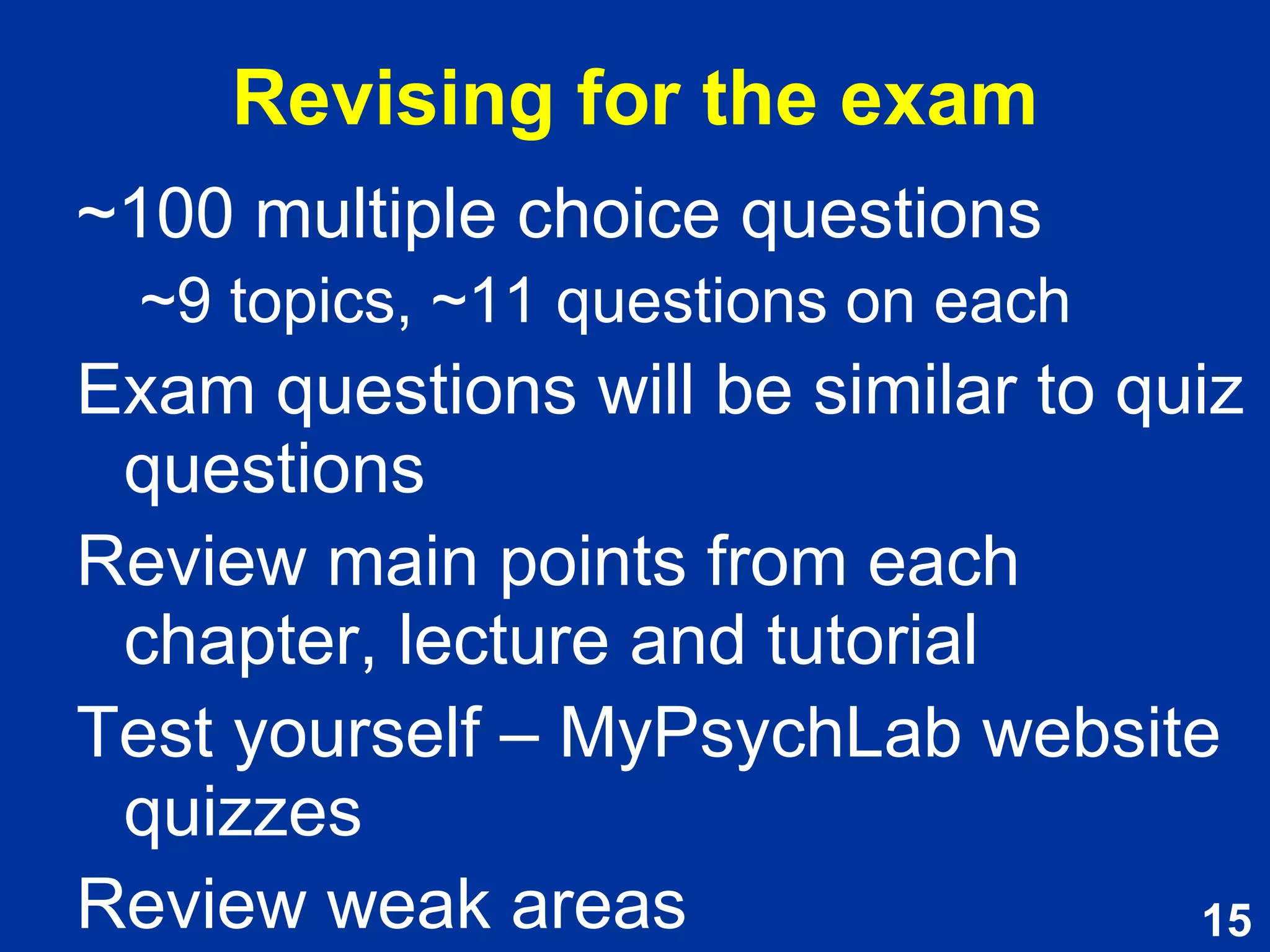 Stay on topic  – all information needs to be relevant, current and appropriately detailed 