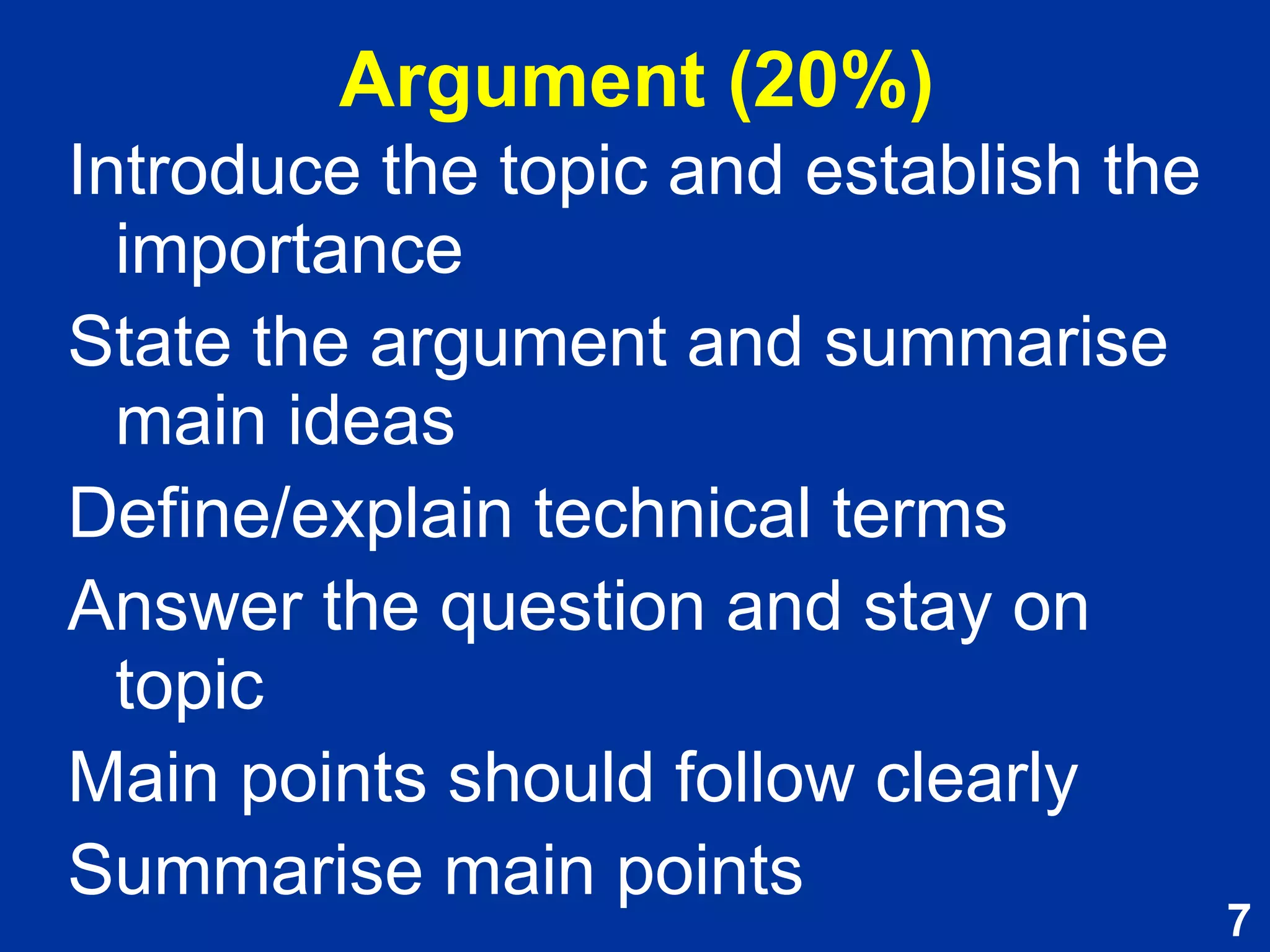 Essay feedback Average essay mark in Psy 101 = 60.8  