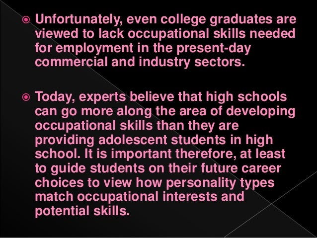 cognitive development of the high school learners