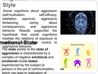 Aggression Psychology | PPTX