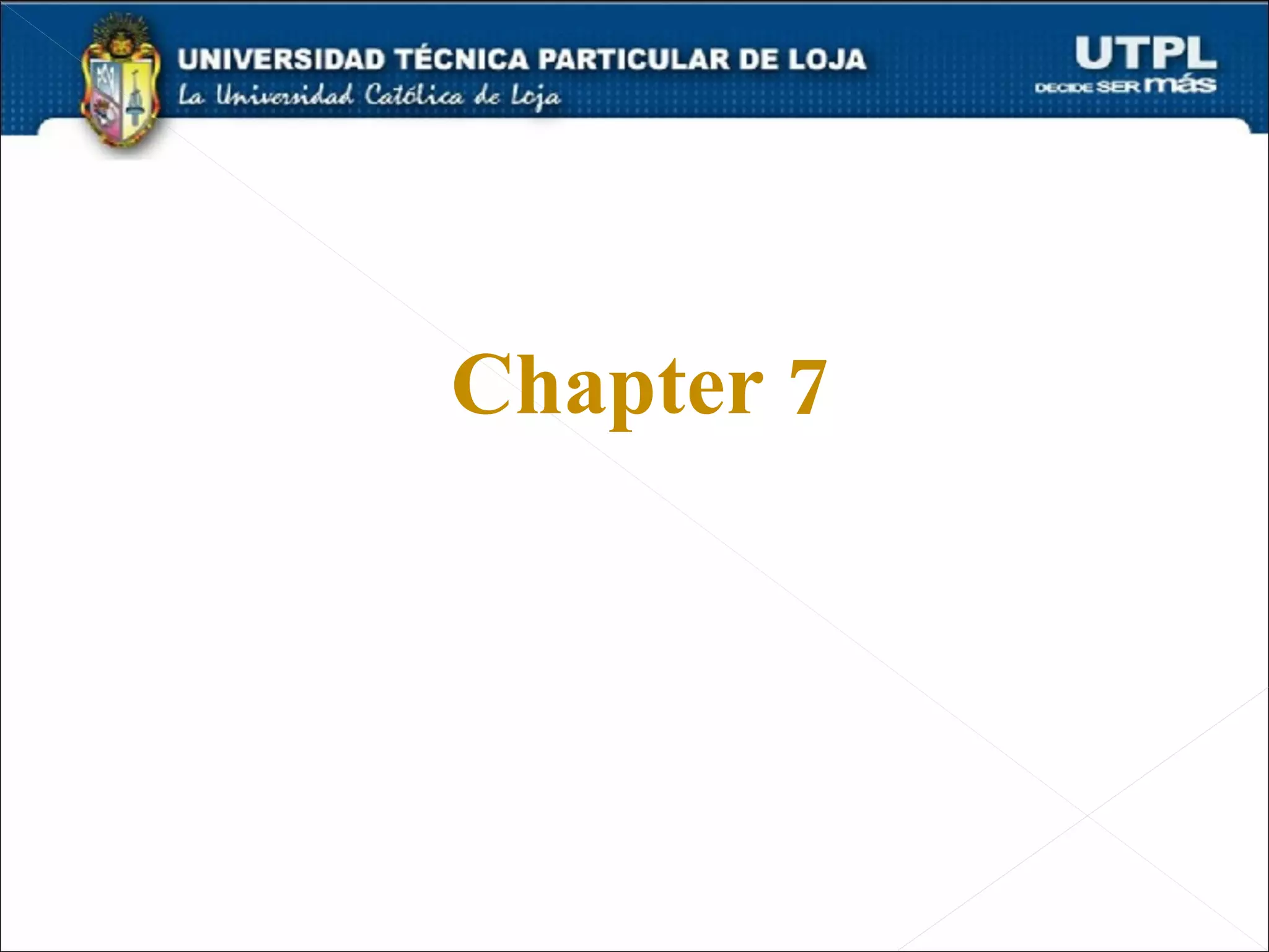 Chapter 7
 