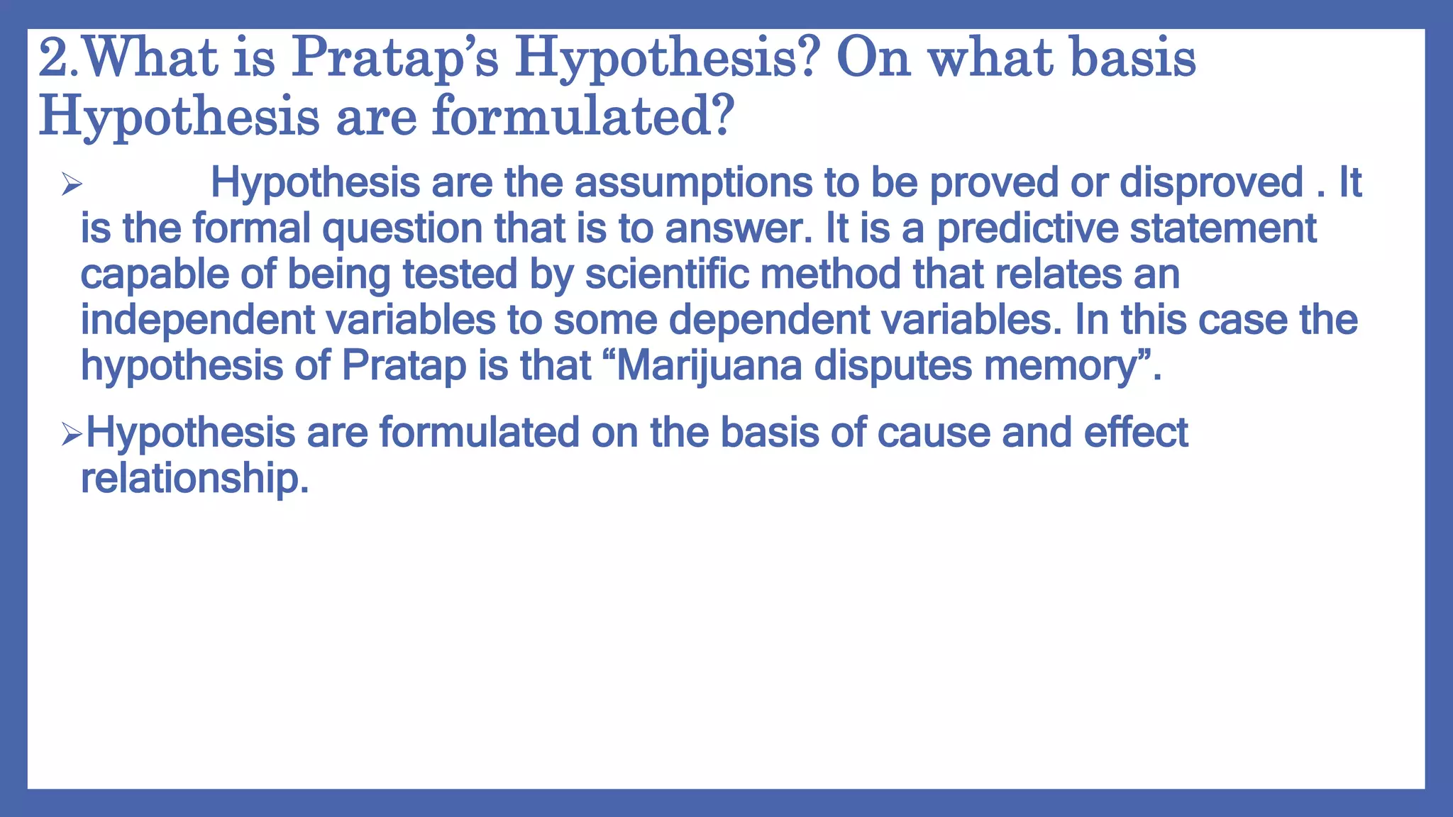 PSYCHOLOGY, EXPERIMENTAL METHOD CASE STUDY | PPTX