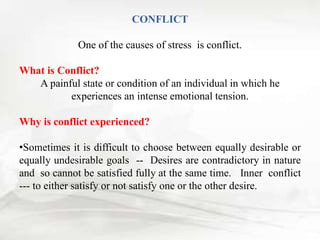 Psychology Frustration and Conflict | PPT