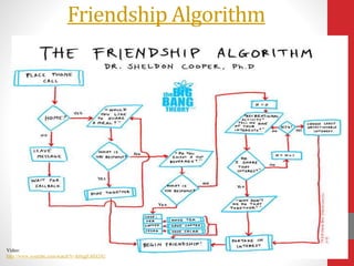 Friendship Algorithm
Video:
http://www.youtube.com/watch?v=k0xgjUhEG3U
 