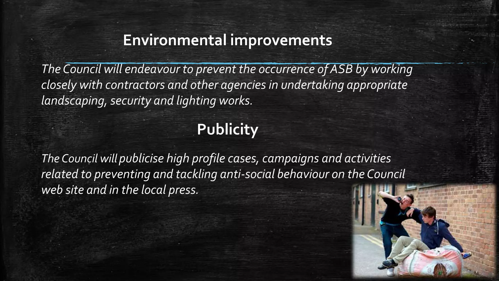Anti Social Behavior. PPT