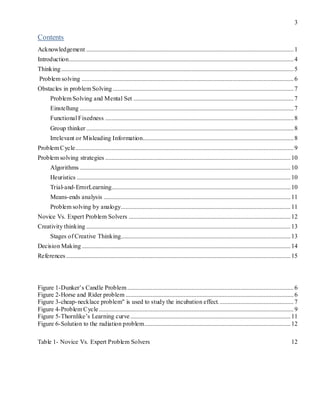 Problem solving in Psychology perspect | DOCX