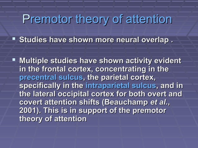 Psychology of attention | PPT | Eye and Vision Conditions | Diseases ...