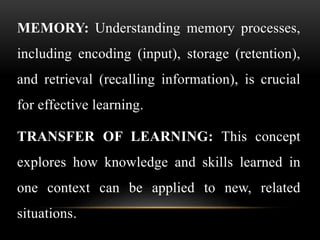 PSYCHOLOGY OF LEARNING.pptx