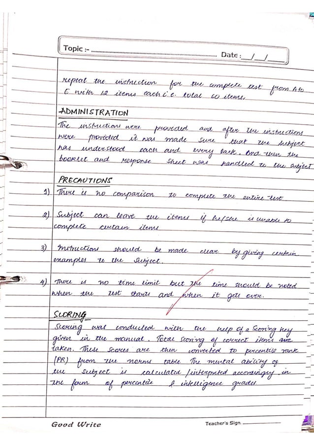 Psychology Practical File for class 12 . pdf | PDF