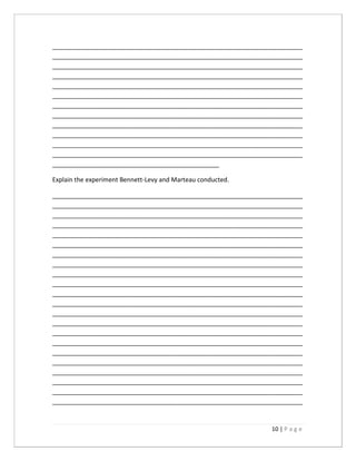 Psychology IGCSE Questions