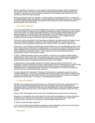 (Psychology, self help) a fuller explanation of cognitive behavioral therapy (cbt) | PDF