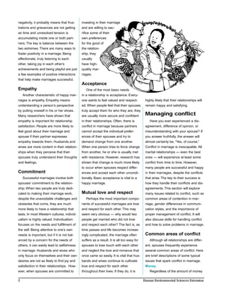 (Psychology, self help) creating a strong and satisfying marriage | PDF