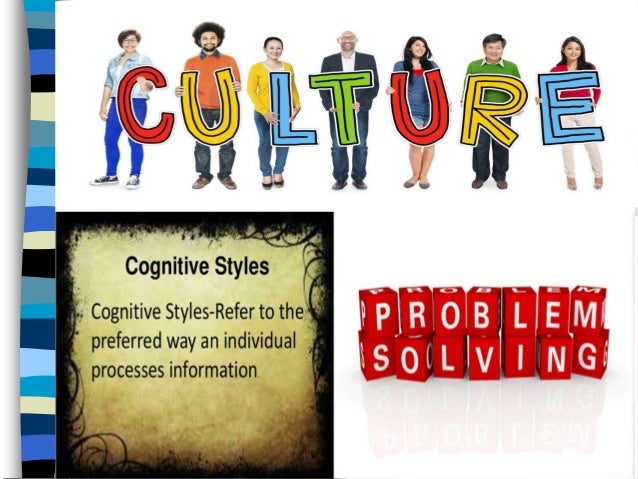 cultural blocks to problem solving in psychology