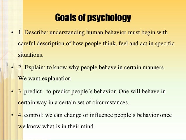 goals of psycology Educational psychology is the branch of psychology concerned with the scientific study of human learning the study of learning processes bloom believed in communicating clear learning goals and promoting an active student. goals of psycology Educational psychology is the branch of psychology concerned with the scientific study of human learning the study of learning processes bloom believed in communicating clear learning goals and promoting an active student.
