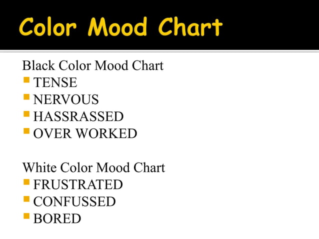 Colours and moods(Psychology)