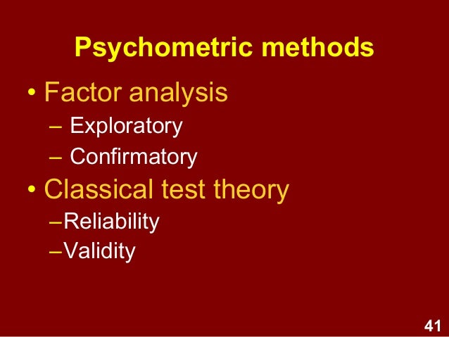 What Is A Psychometric Instrument – NRTC
