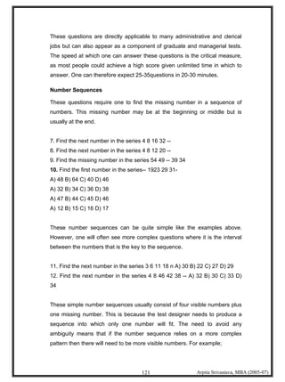 Psychometric Testing