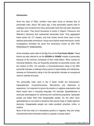 Psychometric Testing