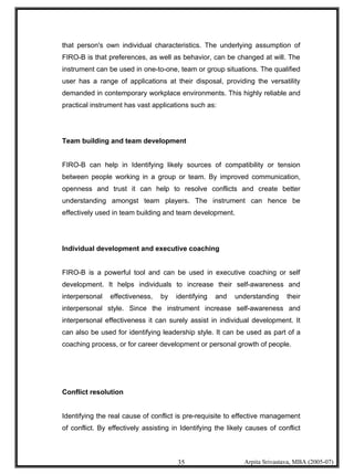 Psychometric Testing