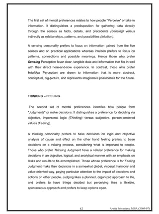 Psychometric Testing