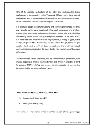 Psychometric Testing