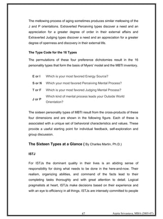 Psychometric Testing